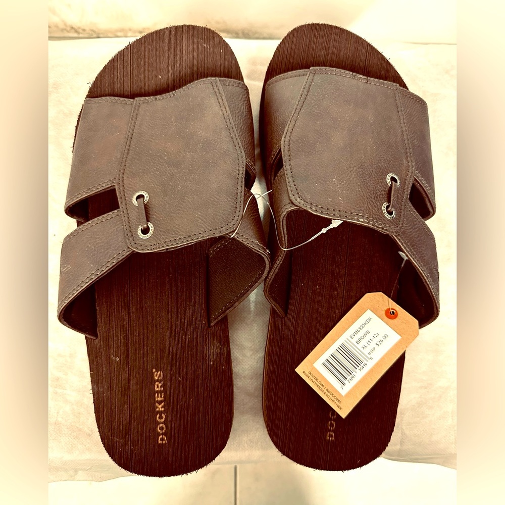 Mens Dockers Slide On Sandals